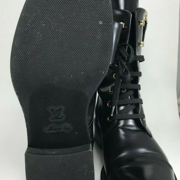 Louis Vuitton - Leather Ranger Women Boots - Picture 2 of 8